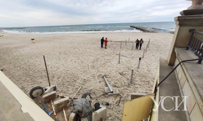 В мэрии согласовали гигантский настил и МАФы на пляже 16-й Фонтана фирме экс-нардепа (фото) «фото»