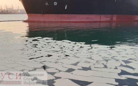 Экологическое бедствие в Южном: в море слили более 8 тонн пальмового масла (фото) «фото»