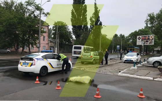В Одессе маршрутка насмерть сбила пешехода (фото) «фото»