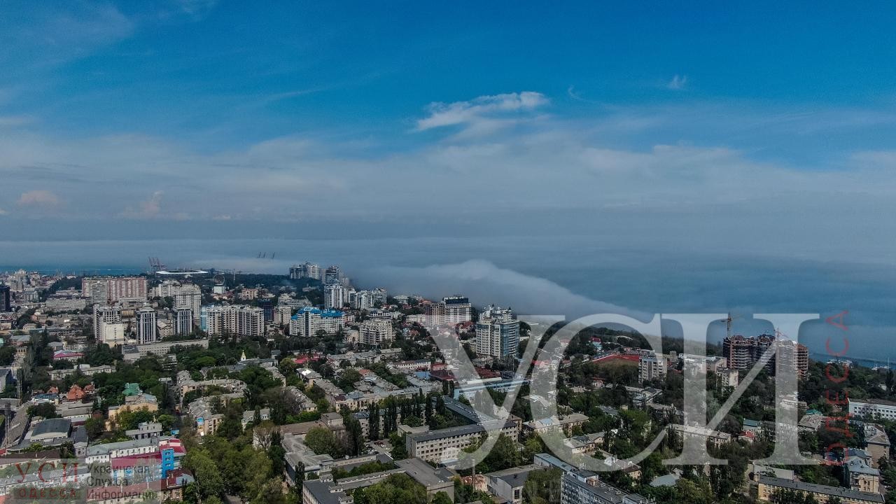 Туман и +20: как выглядит весенняя Одесса с высоты птичьего полета (аэросъемка) «фото»