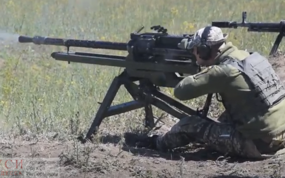 Будущие офицеры-морпехи из одесской Военной академии тренировались в стрельбе из крупнокалиберных пулеметов (видео) «фото»