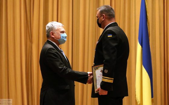 В Одессе представили нового командующего ВМС Украины «фото»