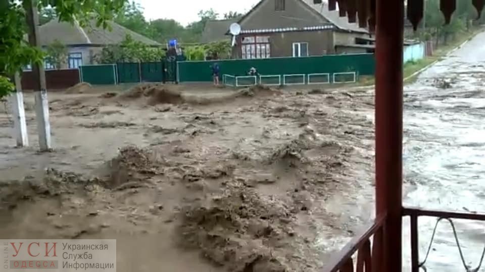 Проливные дожди затопили села Одесской области (фото, видео) «фото»