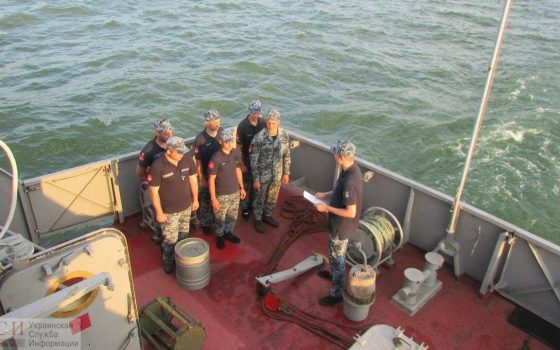 Катер “Чигирин” вернулся в Одессу после учений (фото) «фото»