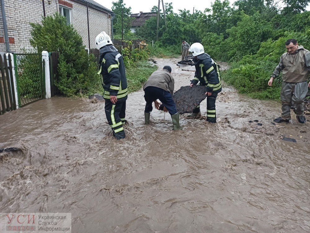 Дожди затопили село в Одесской области: часть жителей эвакуировали (фото) «фото»