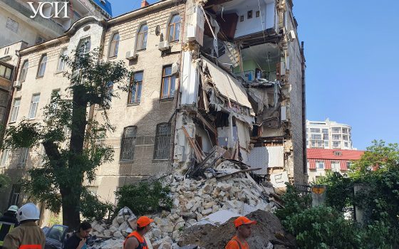 Одесса рушится: в мэрии в обвалах винят самих жильцов «фото»