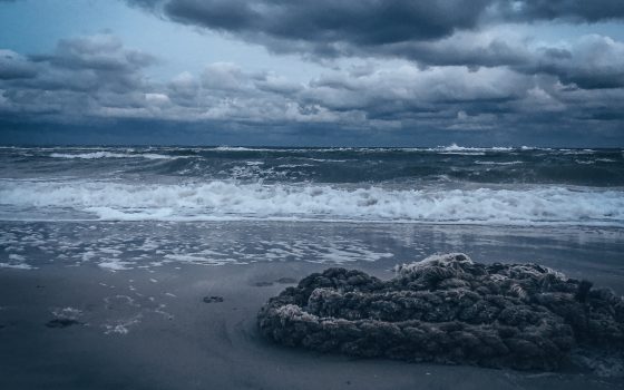 В Одессе снова штормовое предупреждение «фото»