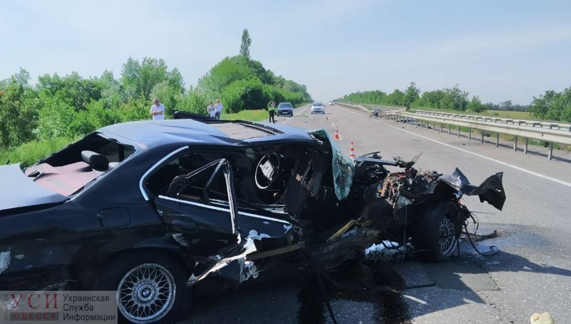 ДТП на трассе Одесса-Киев: водитель погиб на месте (фото) «фото»