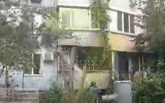 На Таирова горит квартира (видео) «фото»