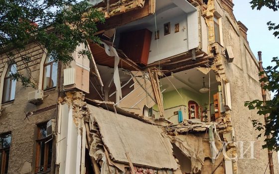 Ночью в Одессе обрушился очередной дом (фото) ОБНОВЛЯЕТСЯ «фото»