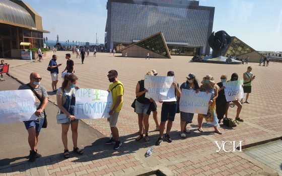 Одесситы обратились к Зеленскому с просьбой остановить стройку “Варды Плюс” на побережье «фото»