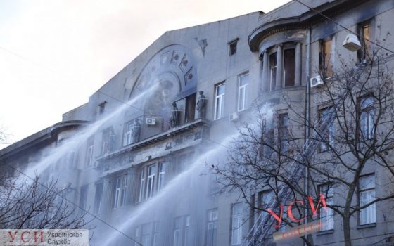 В Одессе до сих пор не определились с судьбой сгоревшего дома на Троицкой, зато запустили там БТИ «фото»