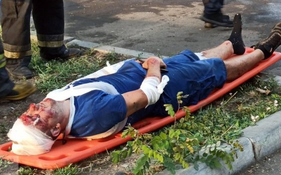 Подробности ДТП с патрульными: полицейские попали в больницу, а ехали на вызов о попытке самоубийства (фото) «фото»