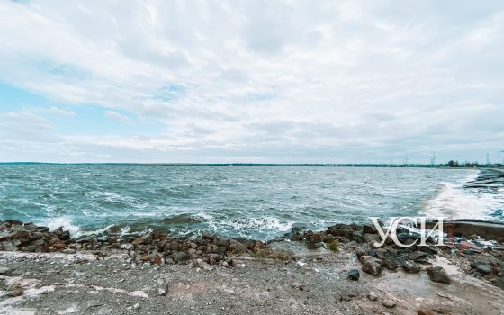 Красота шторма на Хаджибейском лимане (фоторепортаж) «фото»