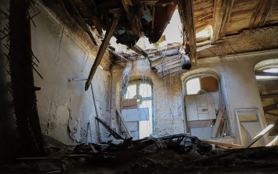 В мэрии обследуют дом Гоголя, который разваливается на глазах (фото) «фото»