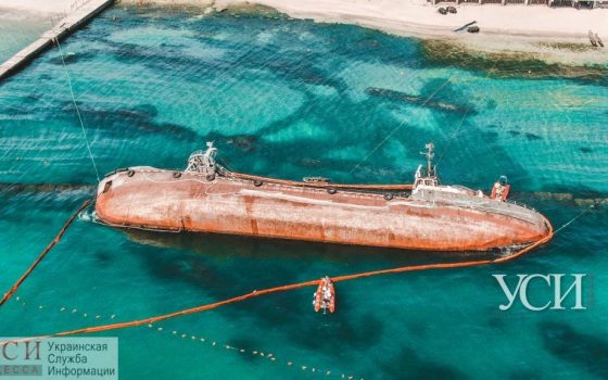 Если в четверг поднять Delfi не получится, то им займется Администрация морских портов Украины «фото»