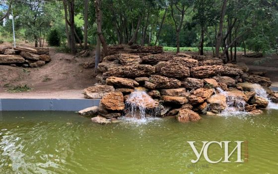 Грот в парке Победы коммунальщики сделали сами, а камни нашли в парке (фото) «фото»