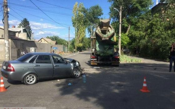 На Слободке произошло столкновение, есть пострадавшие «фото»