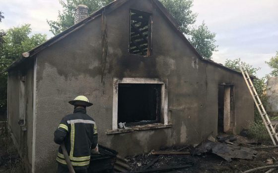 Пожар под Одессой: есть погибший (фото) «фото»