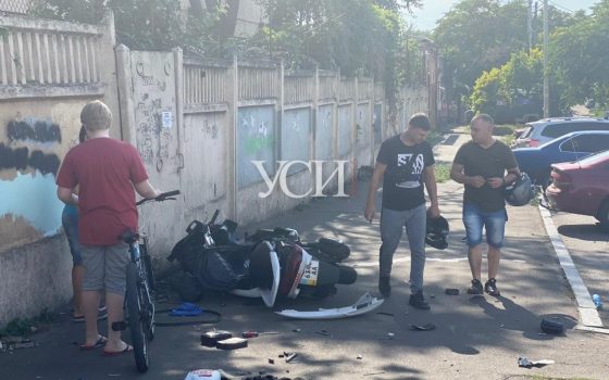 ДТП на Балковской: мотоциклиста забрала скорая (фото) «фото»