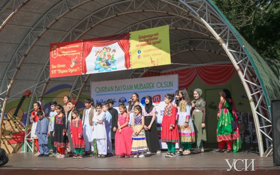 В парке Шевченко одесские мусульмане отмечают Курбан-байрам (фоторепортаж) «фото»