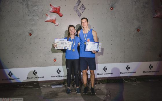 Одессит победил в Чемпионате Украины по скалолазанию «фото»