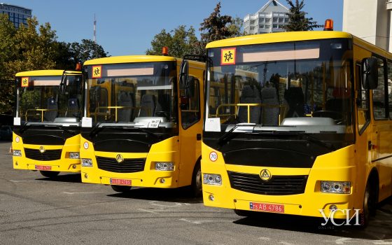 В школы  Одесской области закупили автобусы, которые измеряют температуру (фото) «фото»