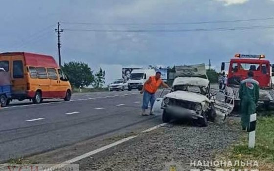 Жесткая авария на трассе Одесса-Рени: легковушка – всмятку «фото»