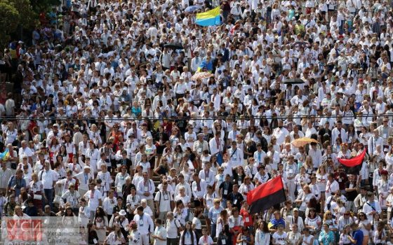 Пять последних лет Дня независимости в Одессе в фото «фото»