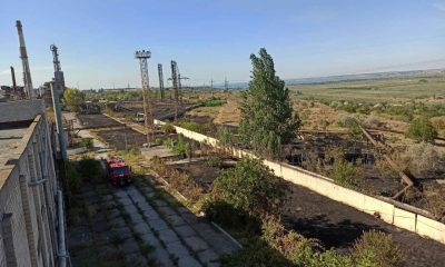На территории Одесского НПЗ вспыхнул пожар на большой площади (фото) usionline.com На территории Одесского НПЗ вспыхнул пожар на большой площади (фото) «фото»