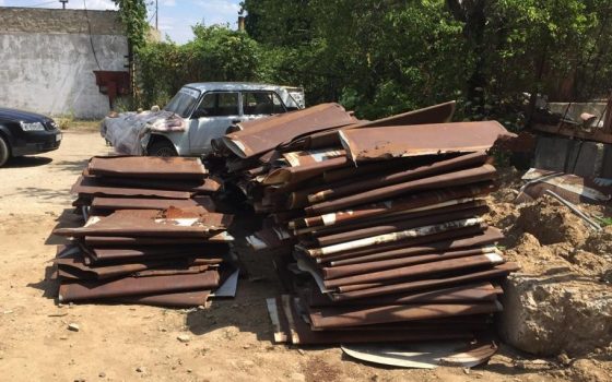 В Теплодаре воры отправили часть теплосети на металлолом «фото»