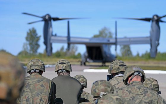 Американские и украинские военные проведут учения в небе над Одесской областью «фото»