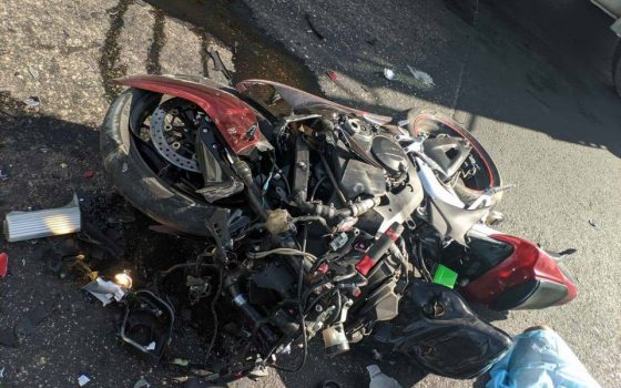 Под Одессой в ДТП погиб мотоциклист «фото»