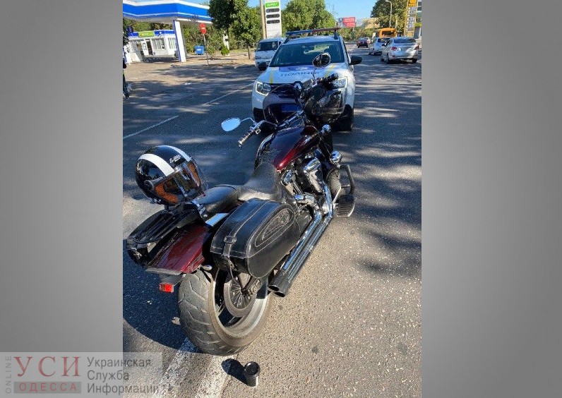 На Краснова мотоцикл столкнулся с велосипедом: есть пострадавший «фото»