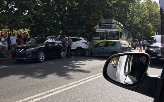 ДТП на Таирова: пострадала девушка «фото»