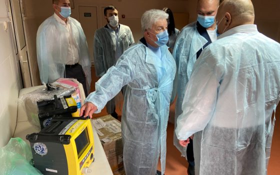 Одесской областной больнице передали 8 отремонтированных аппаратов ИВЛ «фото»