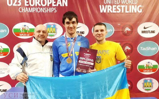 Одессит стал чемпионом Украины по греко-римской борьбе «фото»