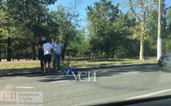 На проспекте Шевченко насмерть сбили пешехода (фото, видео) ОБНОВЛЕНО «фото»