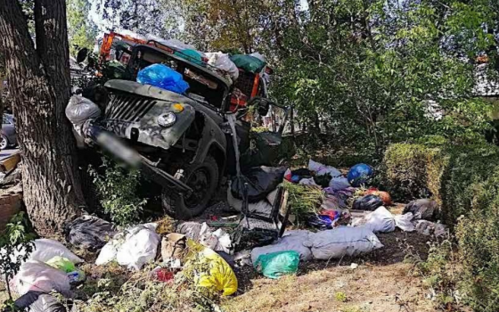 В Измаиле грузовик въехал в забор медучилища, уходя от столкновения с авто (фото) «фото»