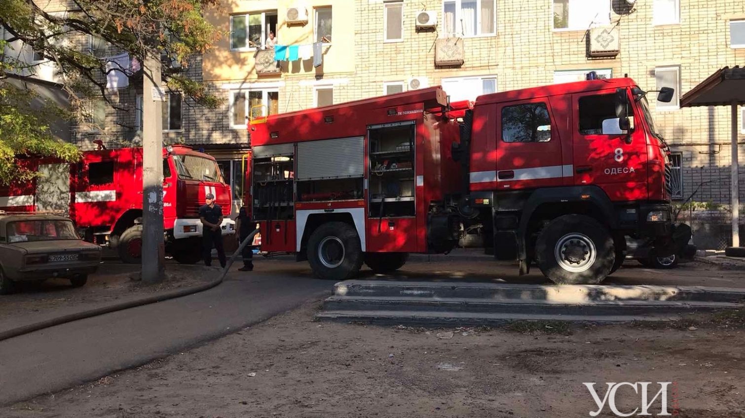 На Михайловской горела квартира в многоэтажке (фото, видео) «фото»
