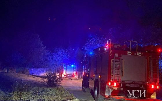 Пожар на электроподстанции под Одессой: местные жители остались без света (фото, видео) «фото»