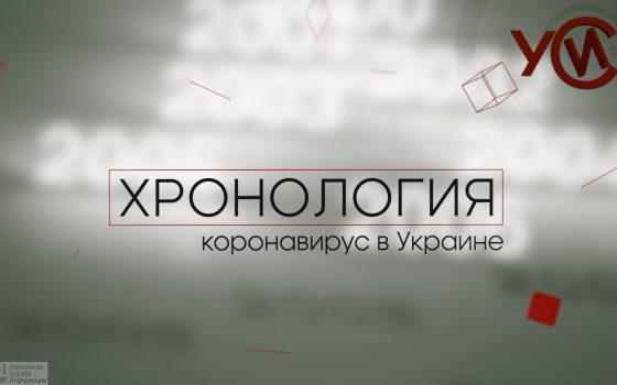 Хронология: коронавирус в Украине (прямой эфир) «фото»