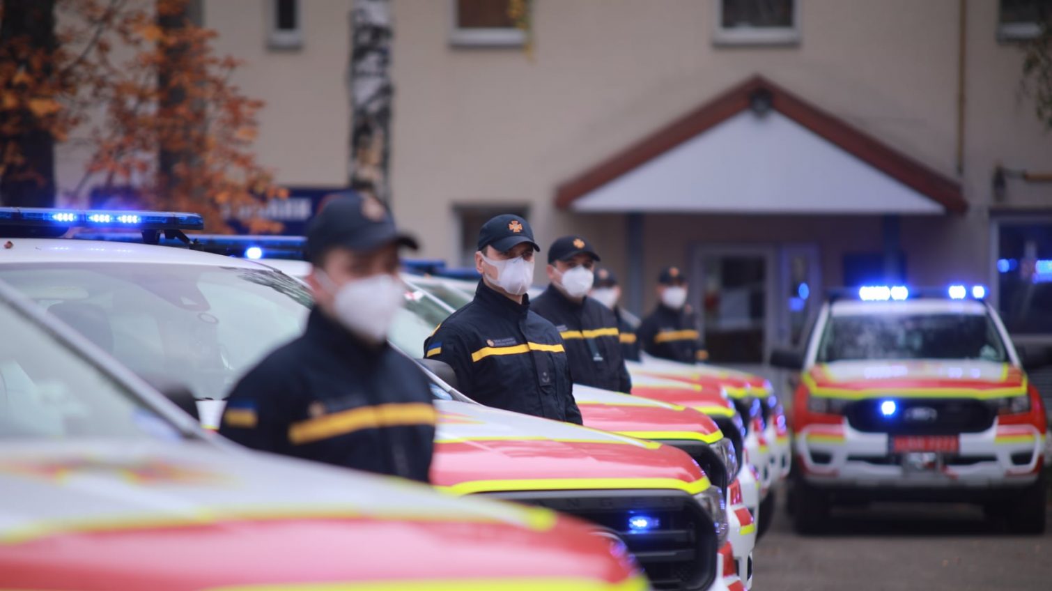 Украинские спасатели получили 80 высококлассных спецмашин 📷, 🎥 «фото»