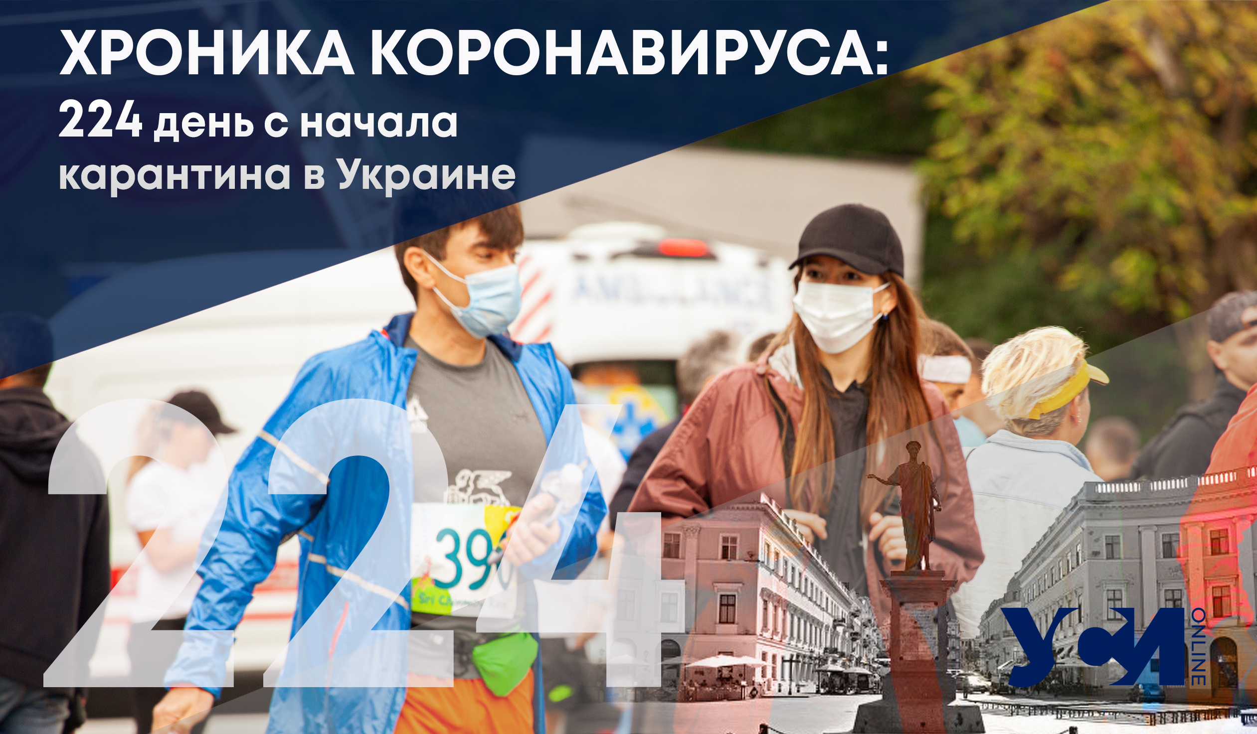 Хроника коронавируса: новые антирекорды на 224-й день с начала карантина в Украине «фото»