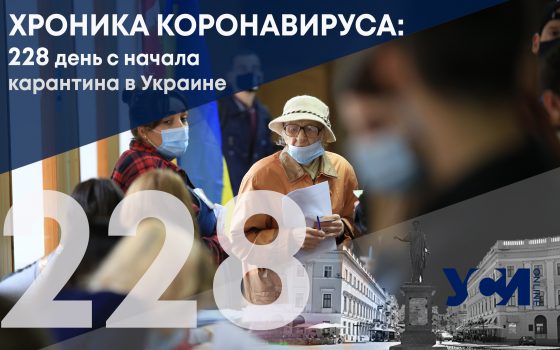 На 228-й день карантина в Украине более 5400 новых случаев «фото»