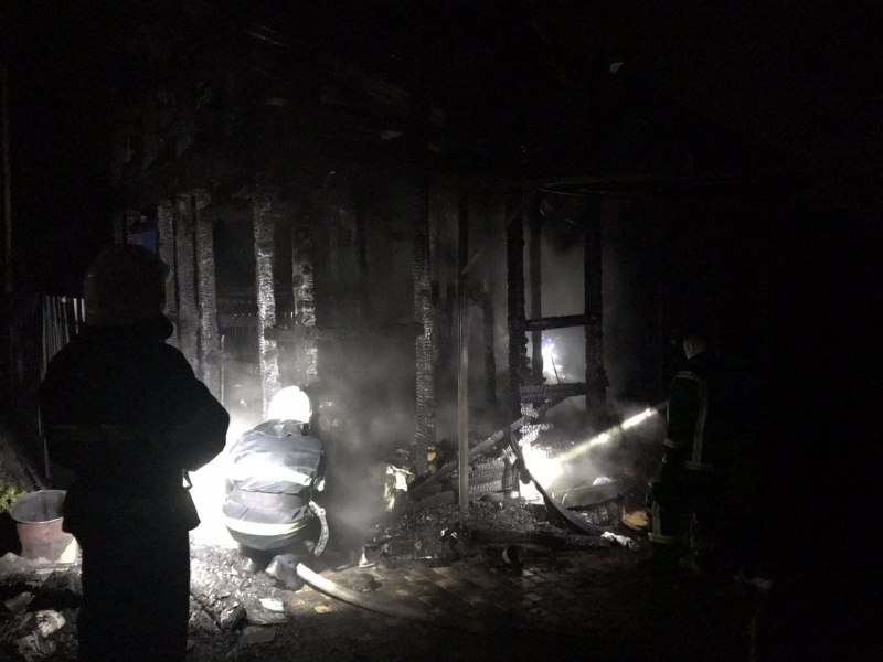 В селе под Одессой сгорел дом и машина: 50-летняя хозяйка погибла (фото) «фото»