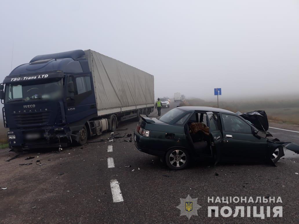 Смертельное ДТП на трассе Одесса-Рени: погиб водитель легковушки (фото) «фото»