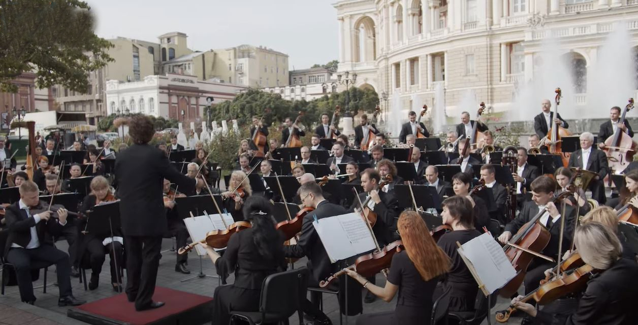 Грандиозный концерт классической музыки сняли в Одессе к 75-летию ООН 🎥 «фото»