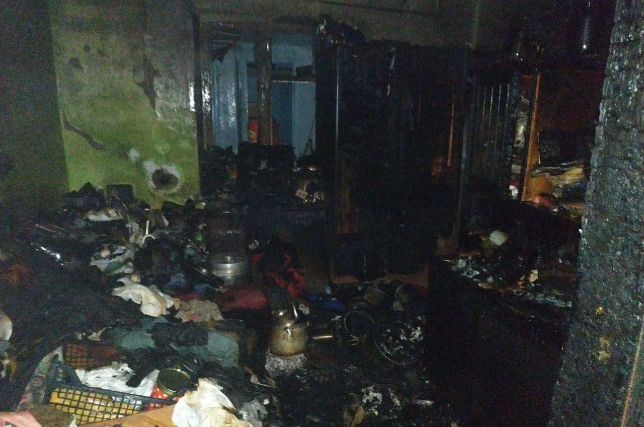В Одесской области горел частный дом:  спасли пенсионерку (фото) «фото»