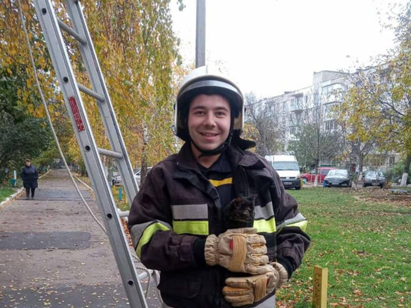 В Одессе спасли мужчину, а в Подольске – котенка (фото) «фото»